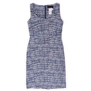 Derek Lam Blue & White Patterned Dress